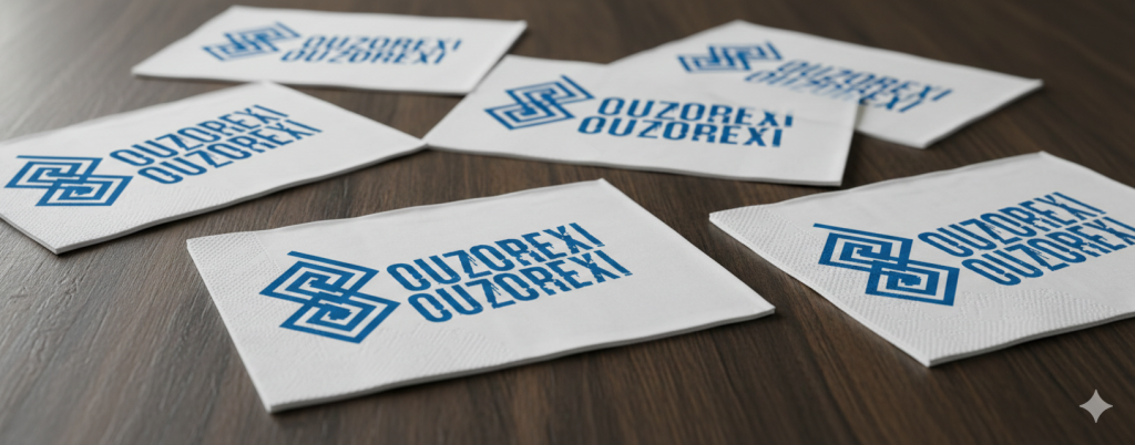 Ouzorexi gastronomie werbung