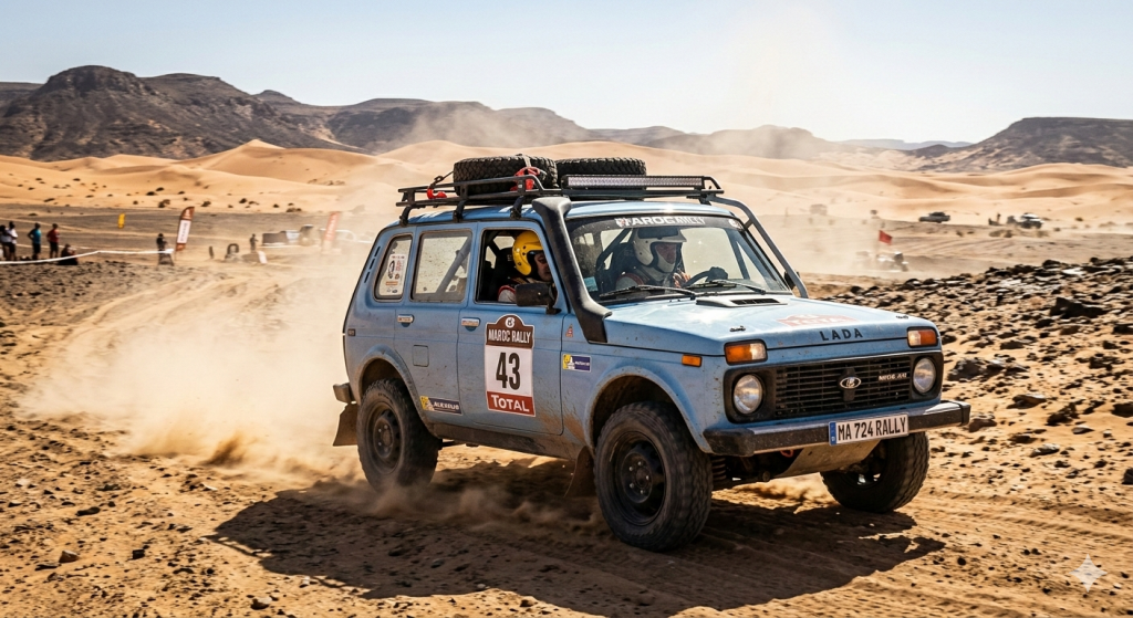 Rallye afrika gemeinwohl guter zweck